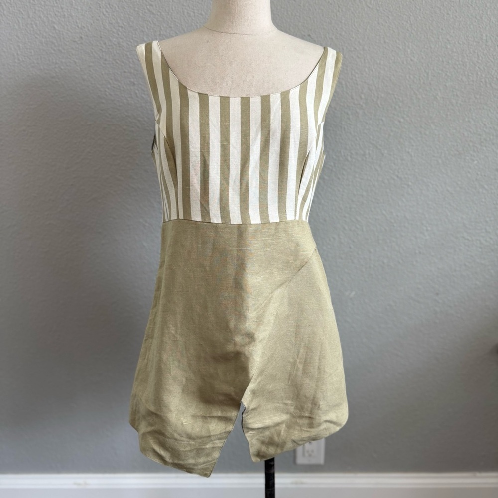 Vintage Marnie West Top Size 8 NWT‎ Linen Blend